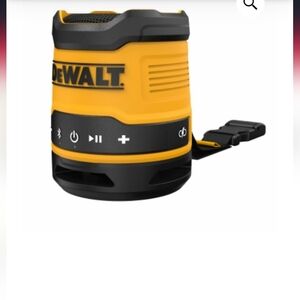 DEWALT Yellow and Black Portable Bluetooth Speaker